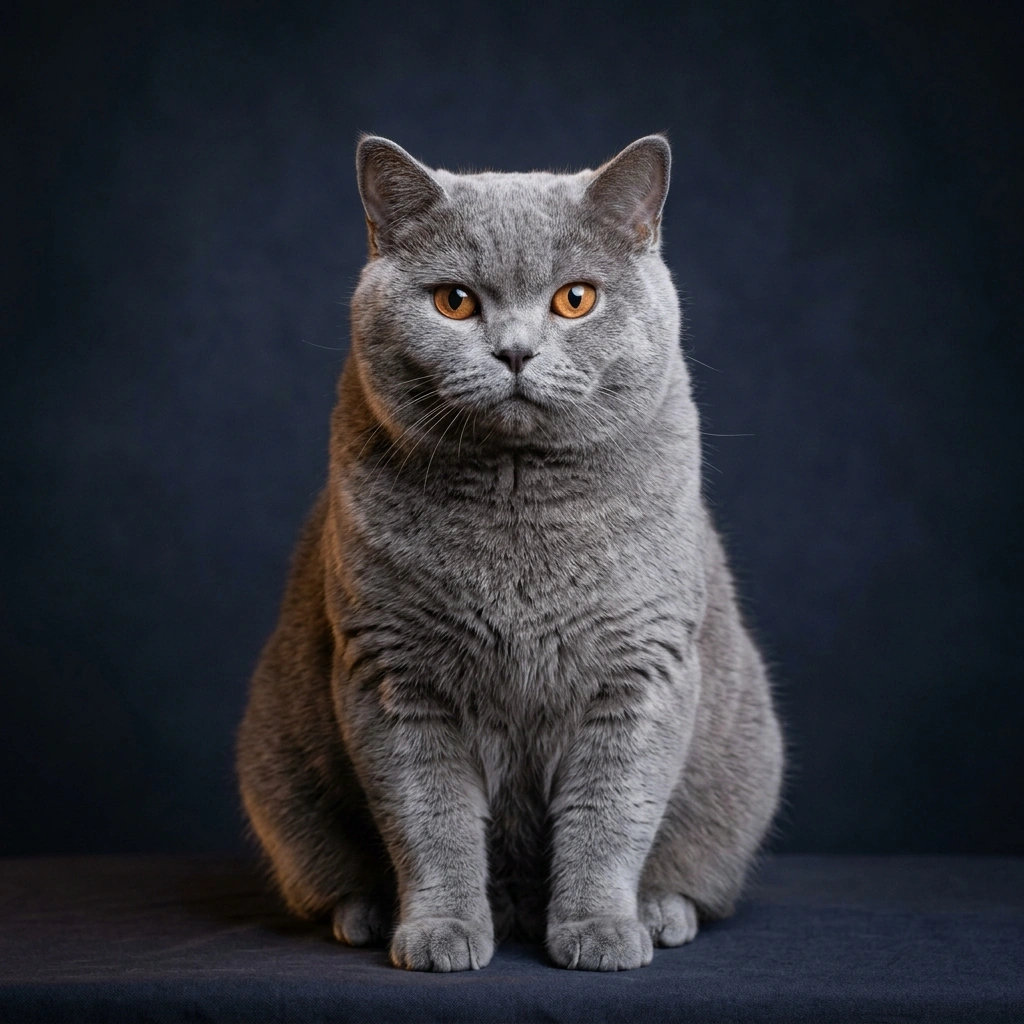 英国短毛猫体重护理：预防肥大性心肌病（HCM）与肥胖的日常3步护理流程