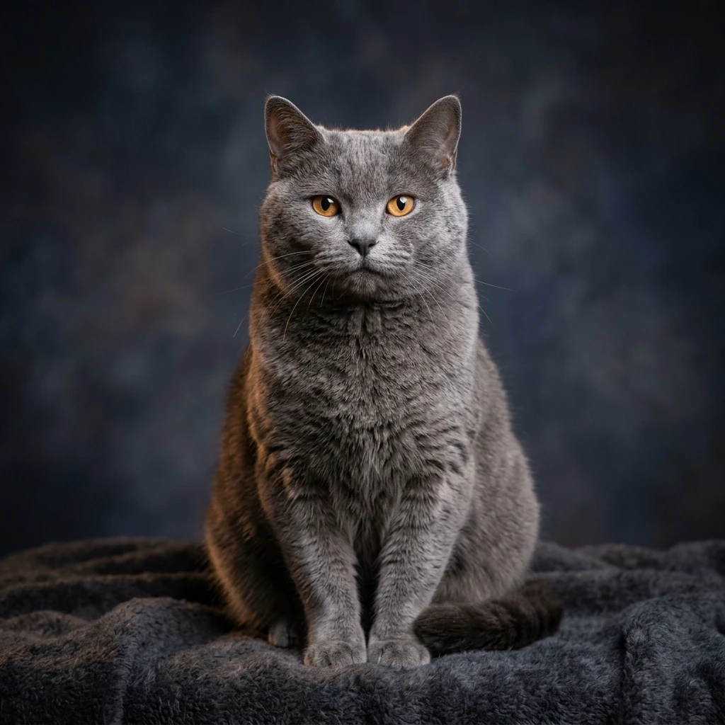 Chartreux Katzenpflege-Leitfaden: Dichtes blaues Fell, Gewichtskontrolle & 3-Schritt-Gehirntraining