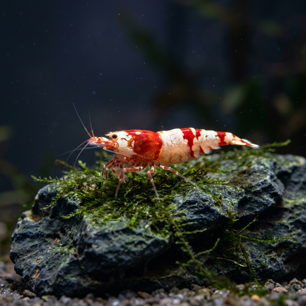 Crystal Red Zwerggarnele (CRS) Mikrowasserwerte (TDS & GH), Soil-Bodengrund und 3-Schritte-Häutungspflege