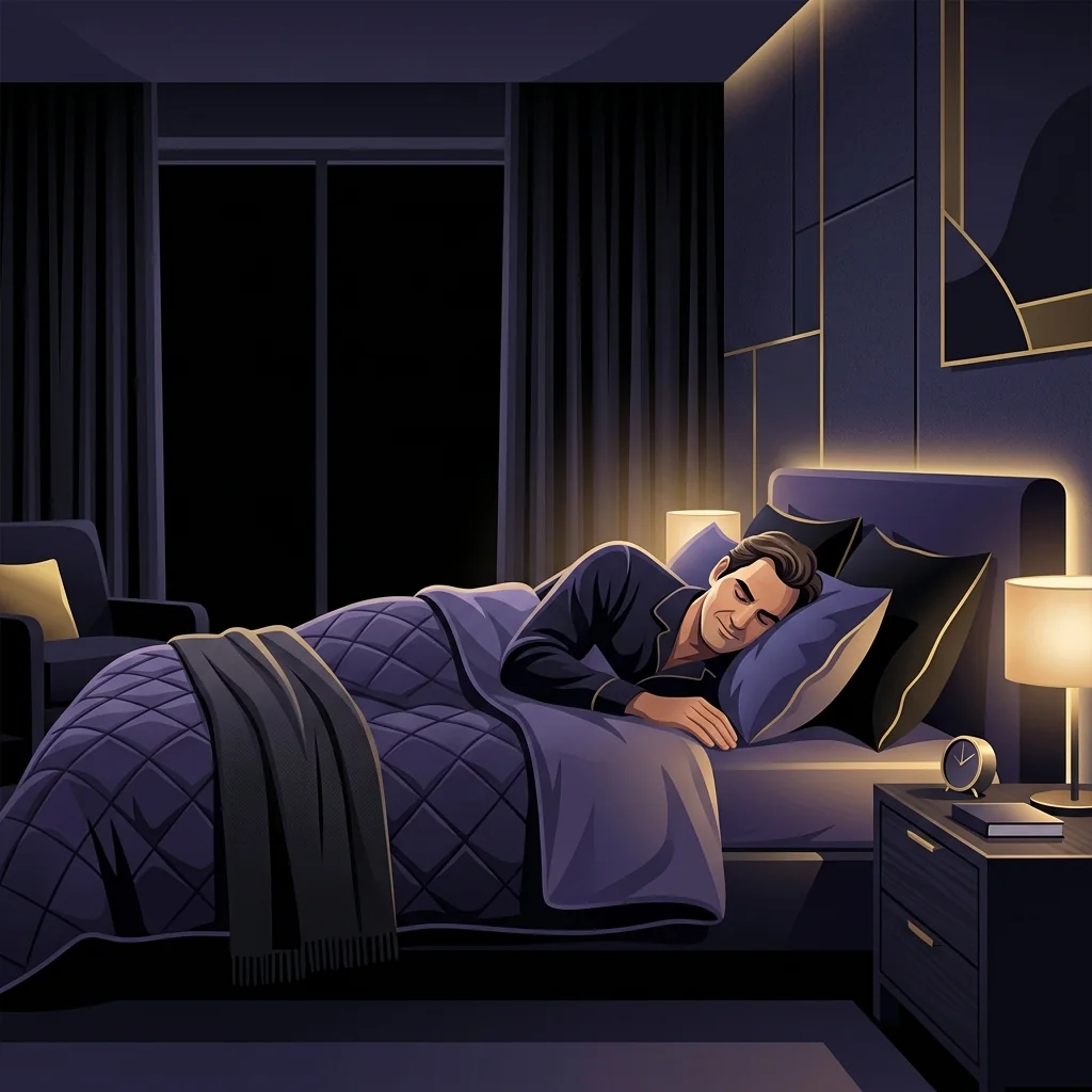 每天睡眠12小时捧起几十座冠军奖杯的帝王：罗杰·费德勒的睡眠恢复习惯与大脑排毒机制