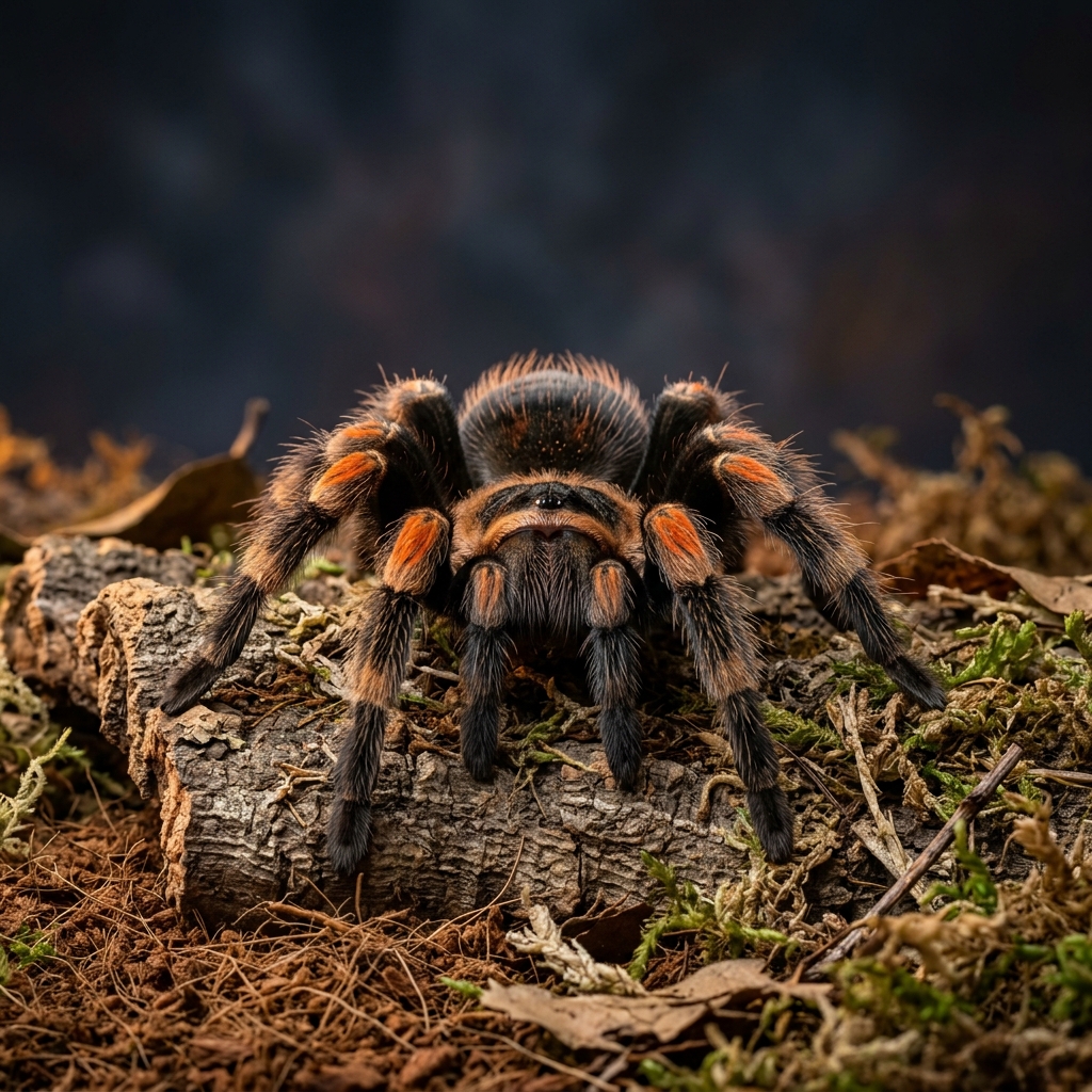 Mexikanische Rotknie-Vogelspinne Temperatur- & Feuchtigkeits-Guide und 3-Schritte-Routine