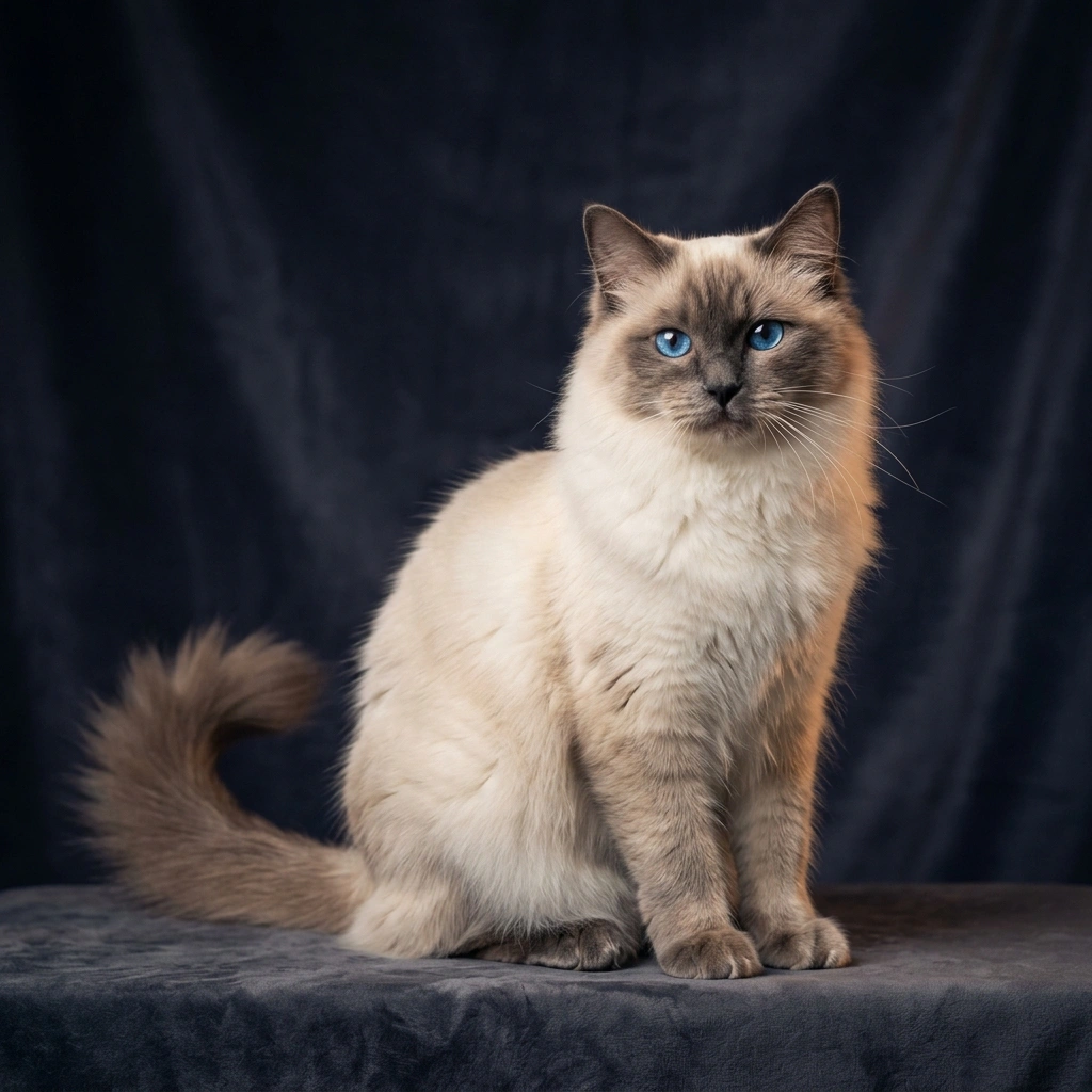 像玩偶一样被抱着的猫？布偶猫的安心抱姿与关节家庭护理3步日常护理流程