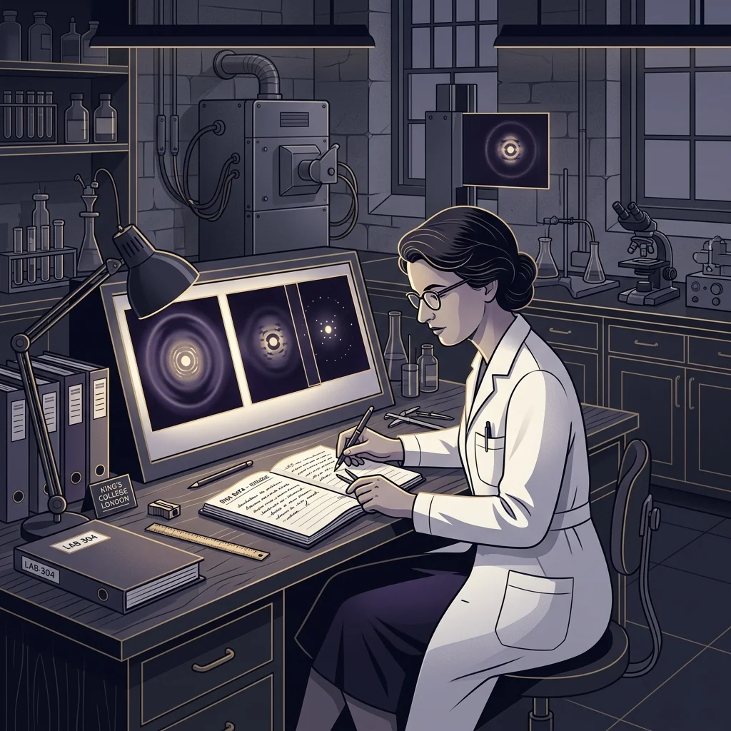 揭开DNA结构奥秘的女科学家？罗扎琳德·富兰克林的0.1度精密复核习惯