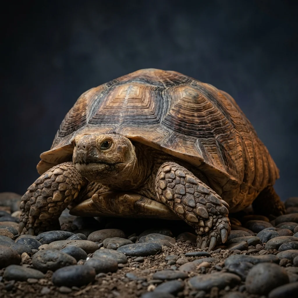 Beleuchtung für die Spornschildkröte und 3-Schritt-Routine zur Vorbeugung von Höckerbildung